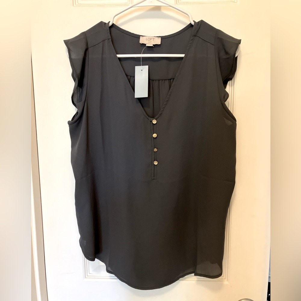 Ann Taylor Loft Blouse, Petite M